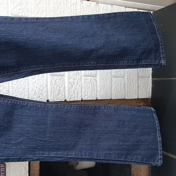 Women's Calvin Klein Flare Jeans Low Waist Size 27 - Picture 5 of 13